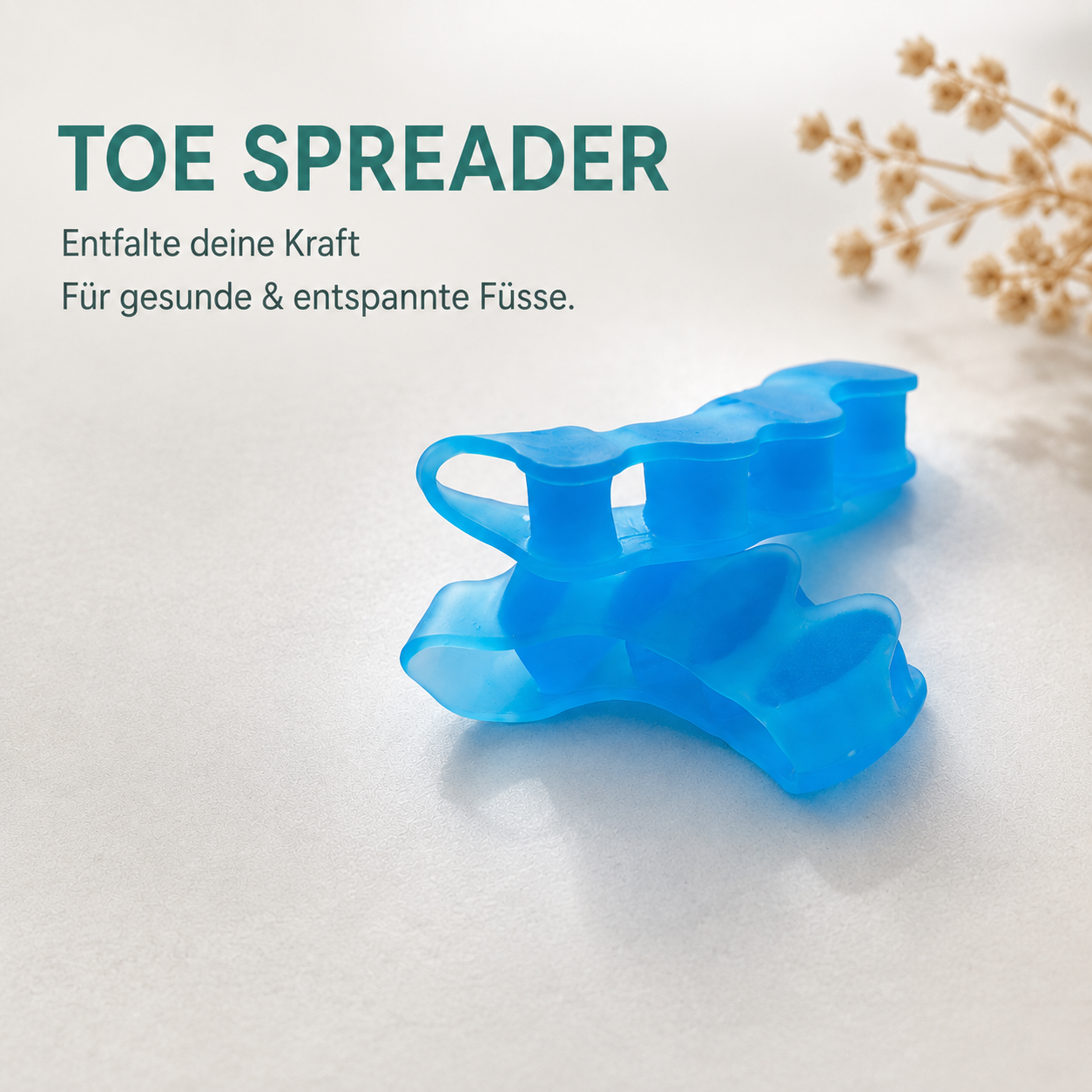 Toega Set – Zehenspreizer & Widerstandsband für Fussgymnastik - Image 3