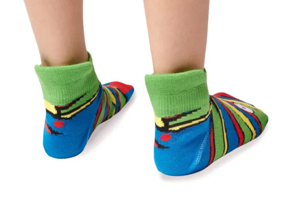 Plus 12 Socke Baumwolle  Leon's Ringelsocke Kids Sneaker - Image 2