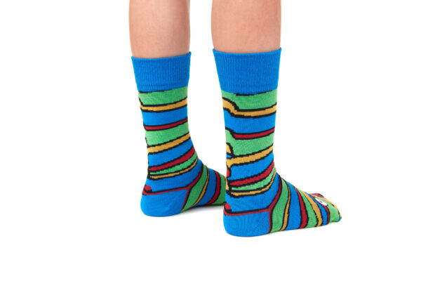 Plus 12 Socke Merino  Leon's Ringelsocke Kids - Image 4