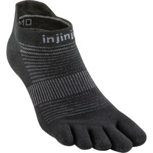 Alternative view of Injinji Run Lightweight NoShow Black