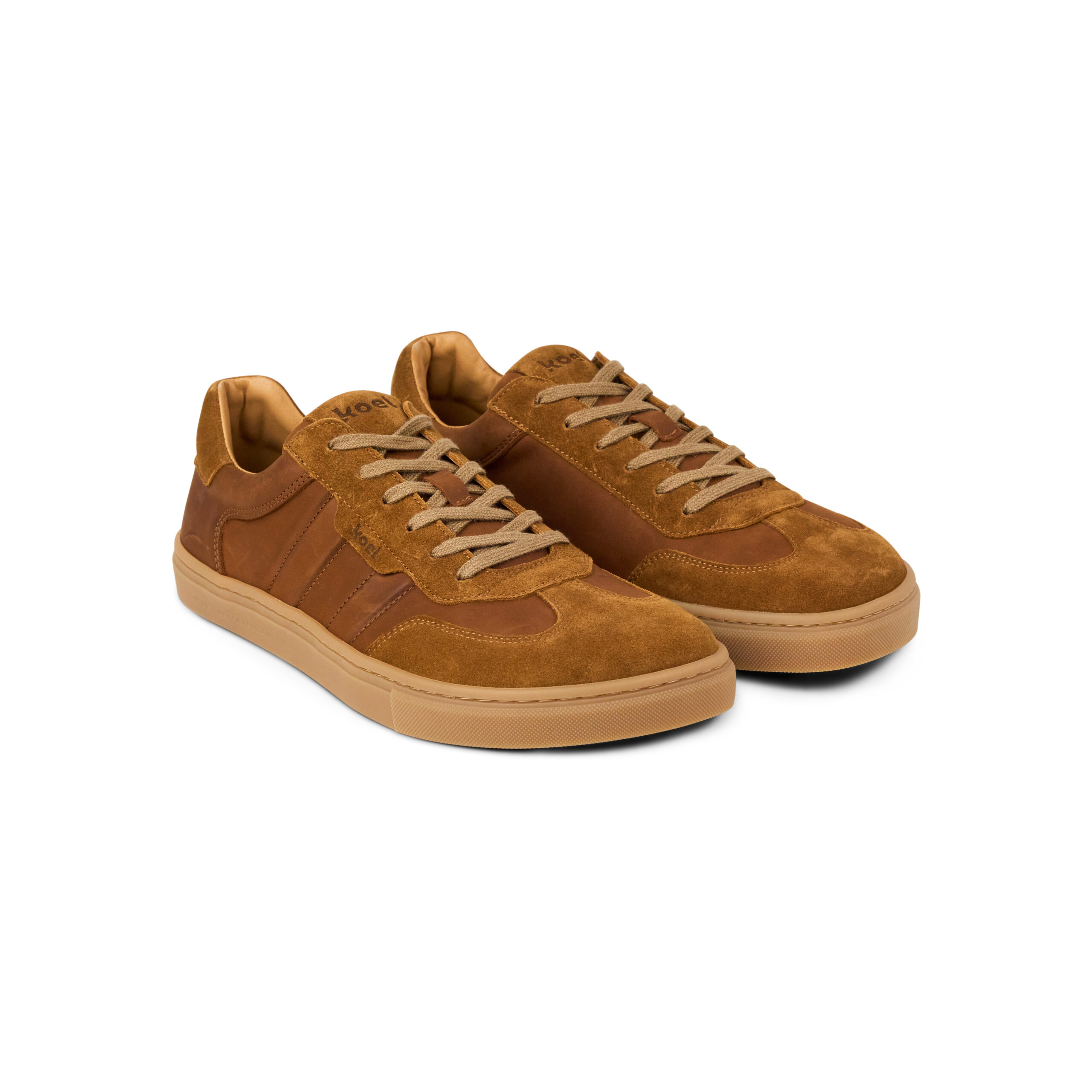 Koel Helio Suede Barfussschuh Herren Grey/Cognac - Image 3