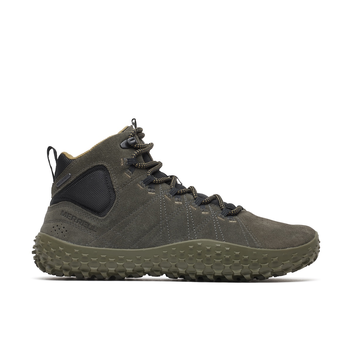 Merrell Wrapt Mid Waterproof Barfussschuh Herren Beluga - Image 6