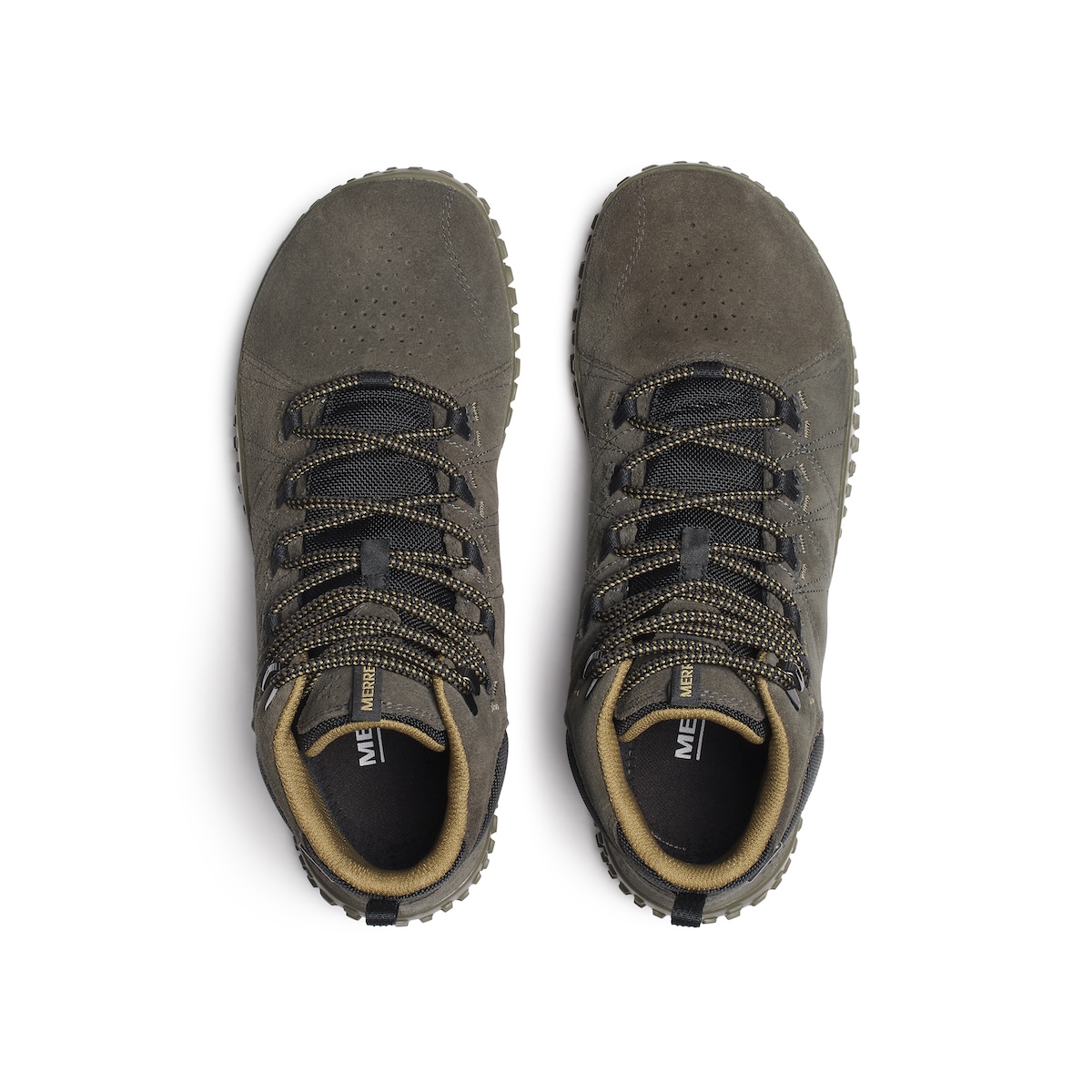 Merrell Wrapt Mid Waterproof Barfussschuh Herren Beluga - Image 5