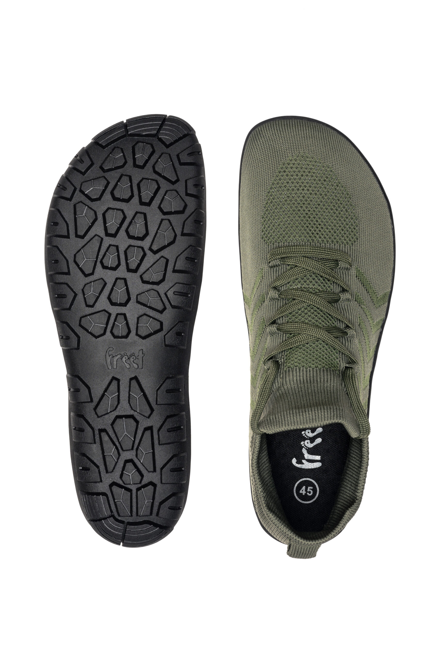 Freet Howgill Barfussschuh Khaki Green - Image 6