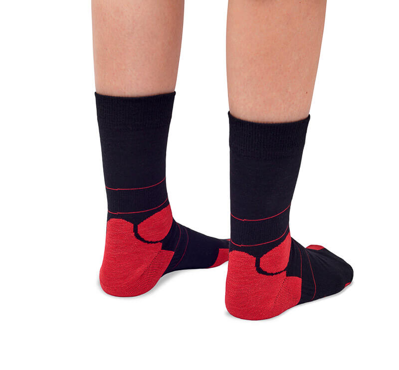 plus12 Socken Merino Activity – Merino-Socken halblang - Image 4