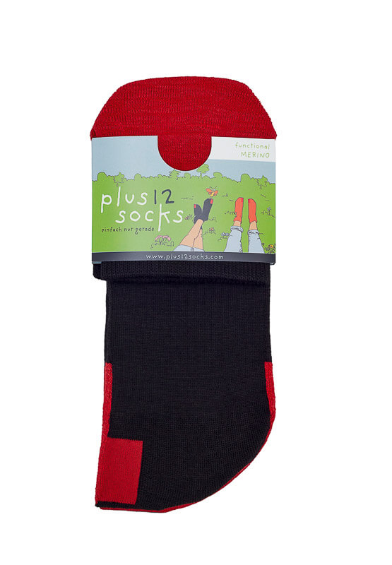 plus12 Socken Merino Activity – Merino-Socken halblang - Image 2